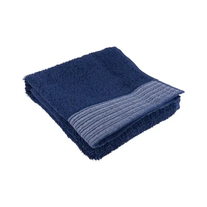 Asciugamano ospite Waves blu 30 x 50 cm