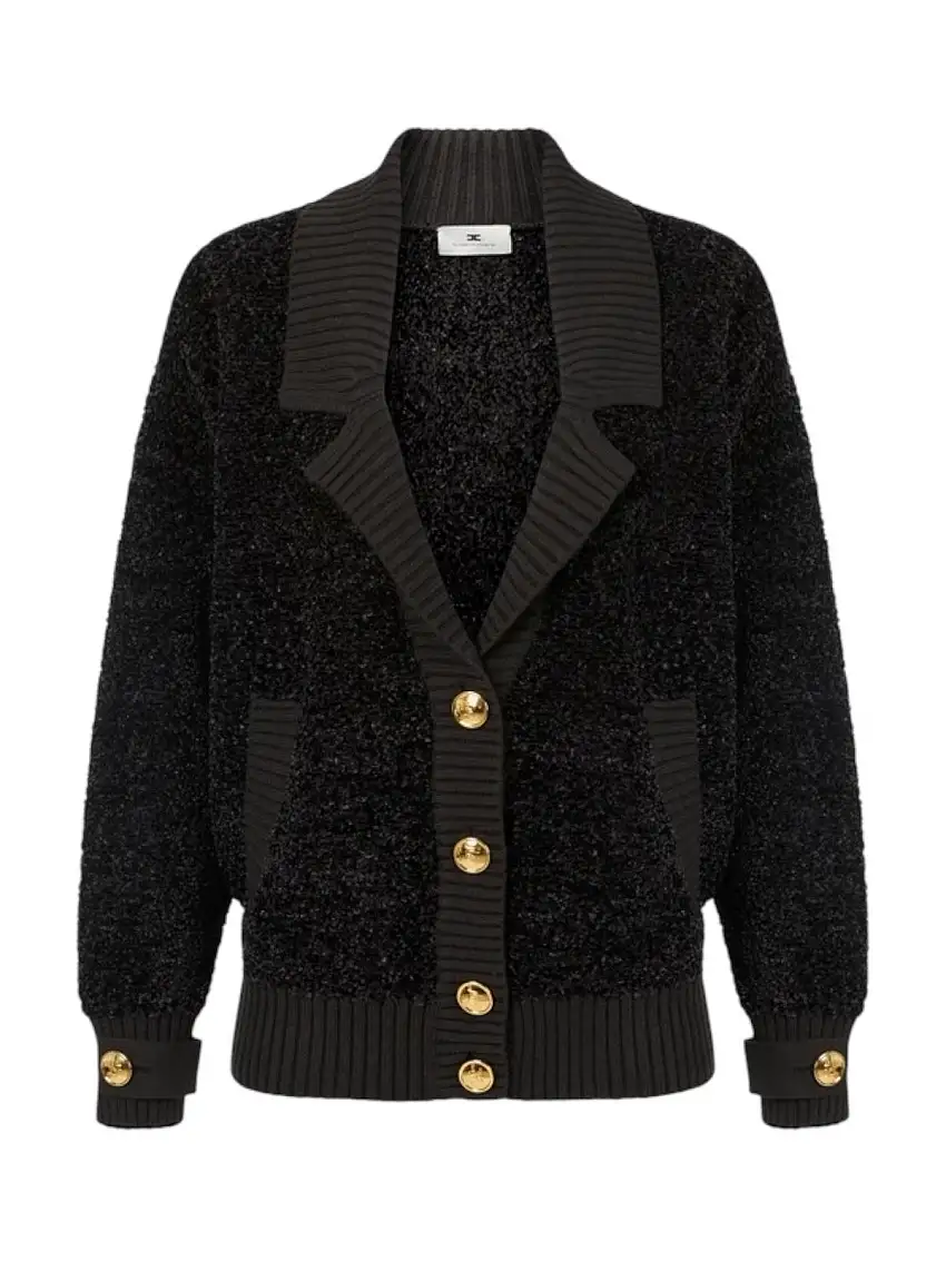 ELISABETTA FRANCHI Women's Sweater MK44S57E2 110 Black