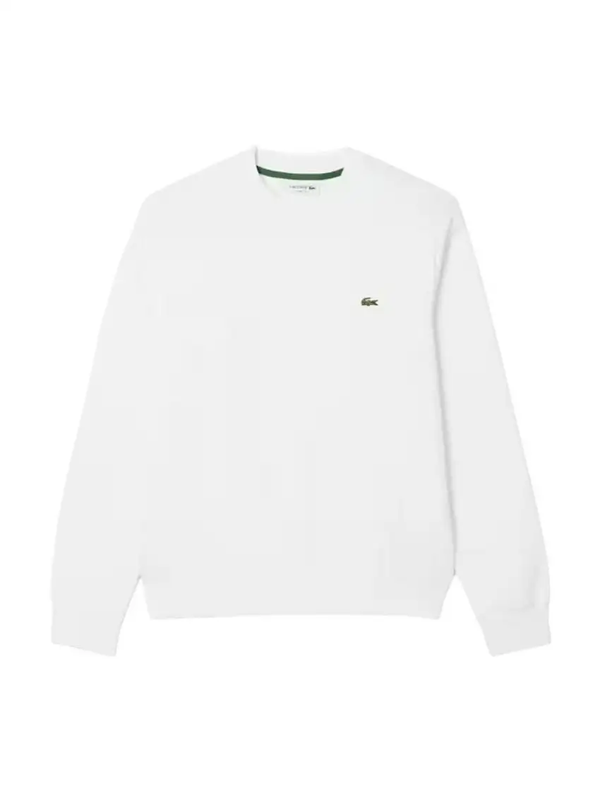 LACOSTE Men's Sweatshirt SH9801 001 White