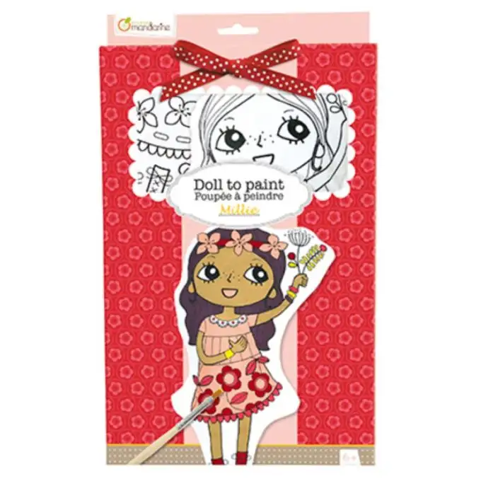 Pupazzo da dipingere millie