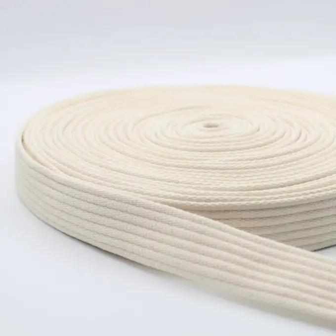 Nastro grosgrain spesso ecru 30mm