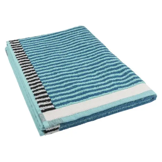 Asciugamano righe blu