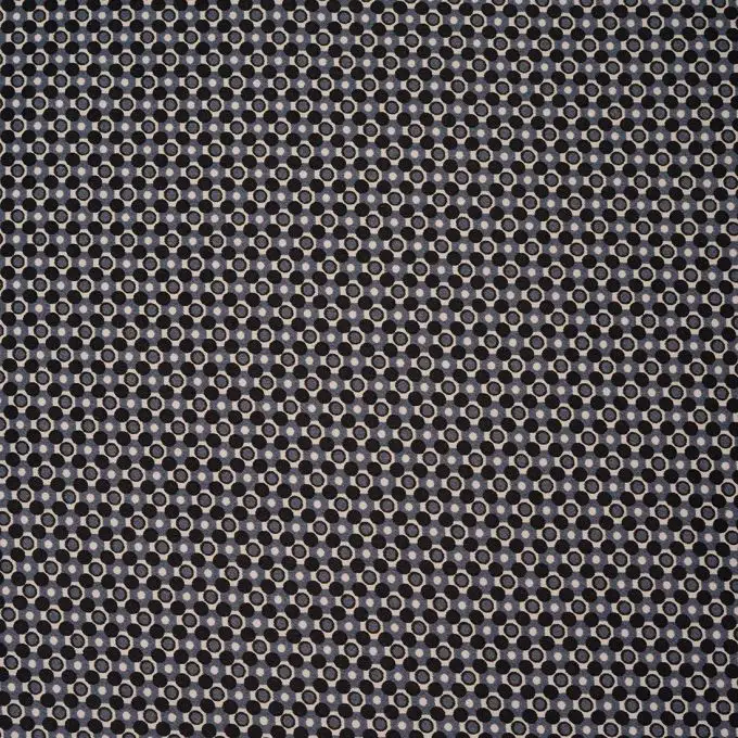 Tessuto satinato di cotone rotondo