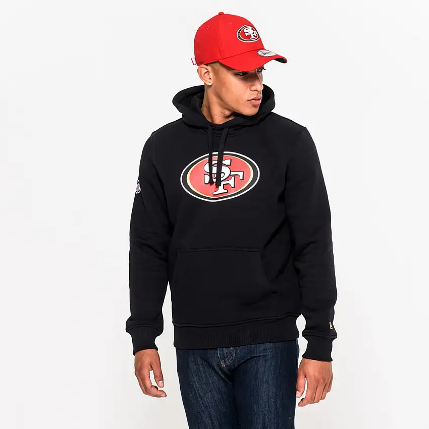 Sweat  capuche New Era avec logo de l'équipe San Francisco 49ers