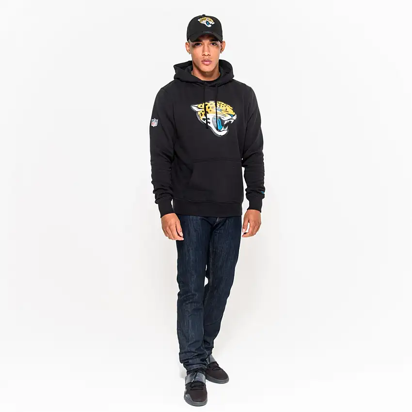 Sweat  capuche New Era avec logo de l'équipe Jacksonville Jaguars