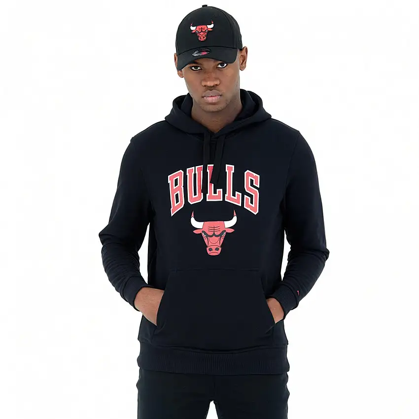 Sweat  capuche New Era Chicago Bulls