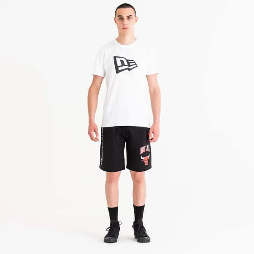 Short New Era NBA Logo Stack Chicago Bulls