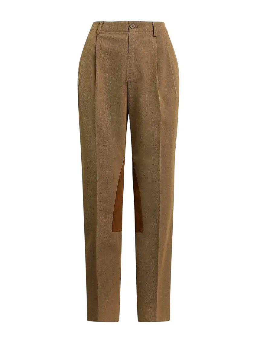 LAUREN RALPH LAUREN Pantalone Donna CALAIRD-ANKLE-JODPHUR 200979825 001 TAUPE MULTI