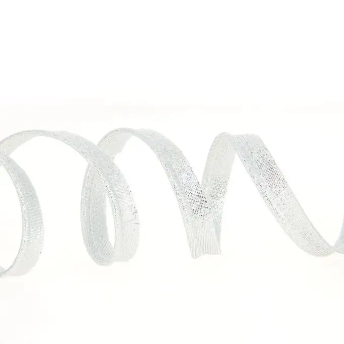 Passamaneria metallizzata argento