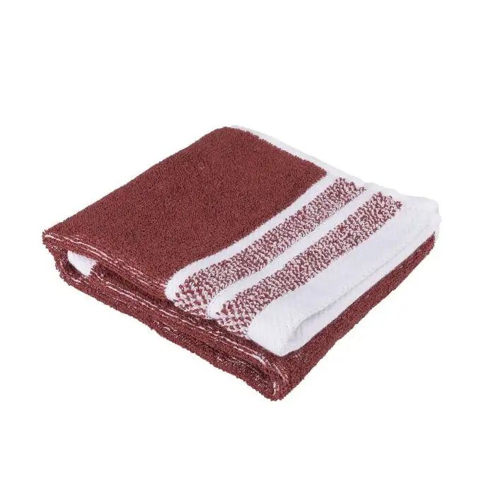 Asciugamano ospite color block