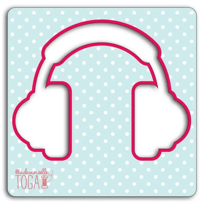 Stencil cucito forma casco