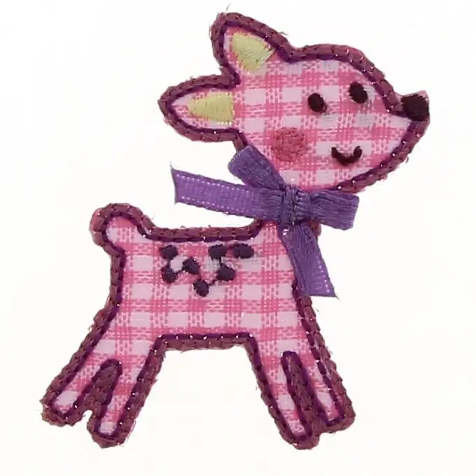 Applicazione termoadesiva cerbiatto vichy