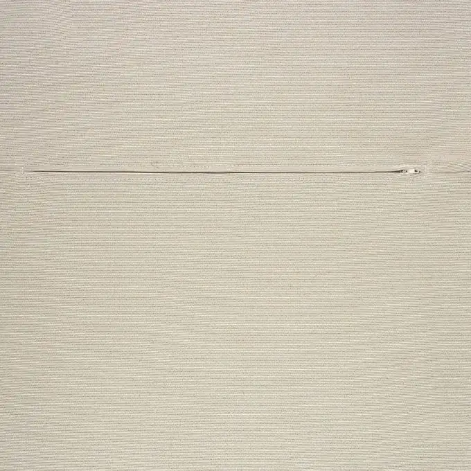 Fodera cuscino beige con zip