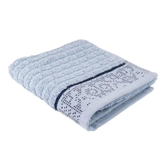 Asciugamano ospite mattone blu