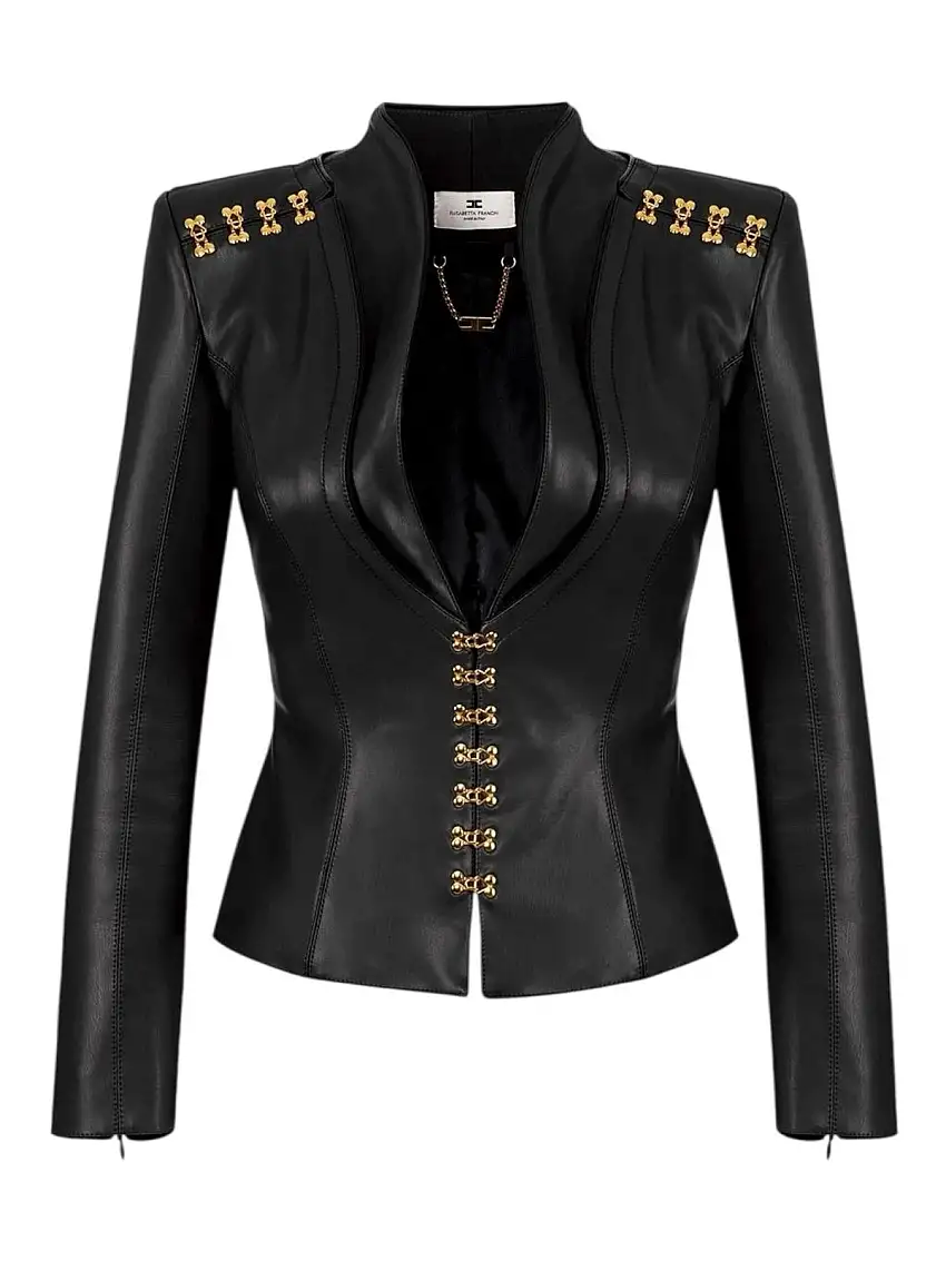 ELISABETTA FRANCHI Giacca Donna GI18757E2 110 Nero