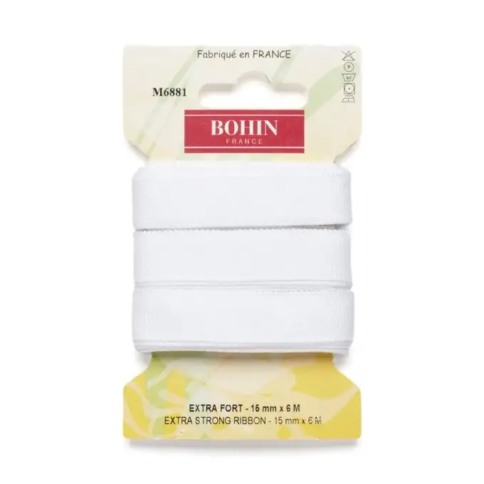 Rinforzo extra forte 15mm- Bianco