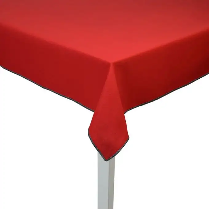 Tovaglia rettangolare rossa