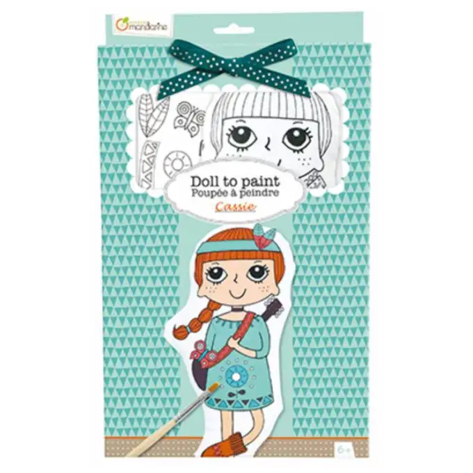 Pupazzo da dipingere cassie