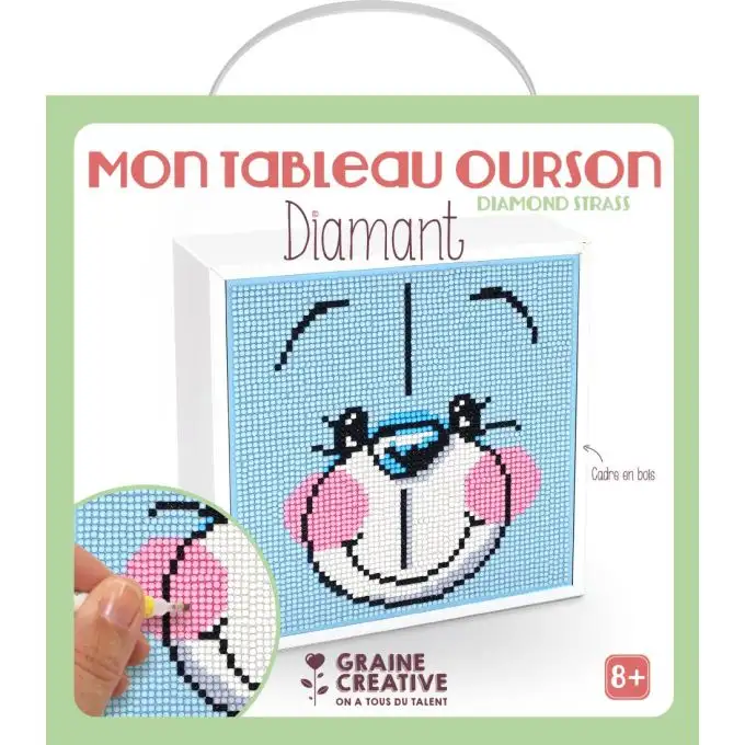 Tavola mosaico diamante modello orsacchiotto