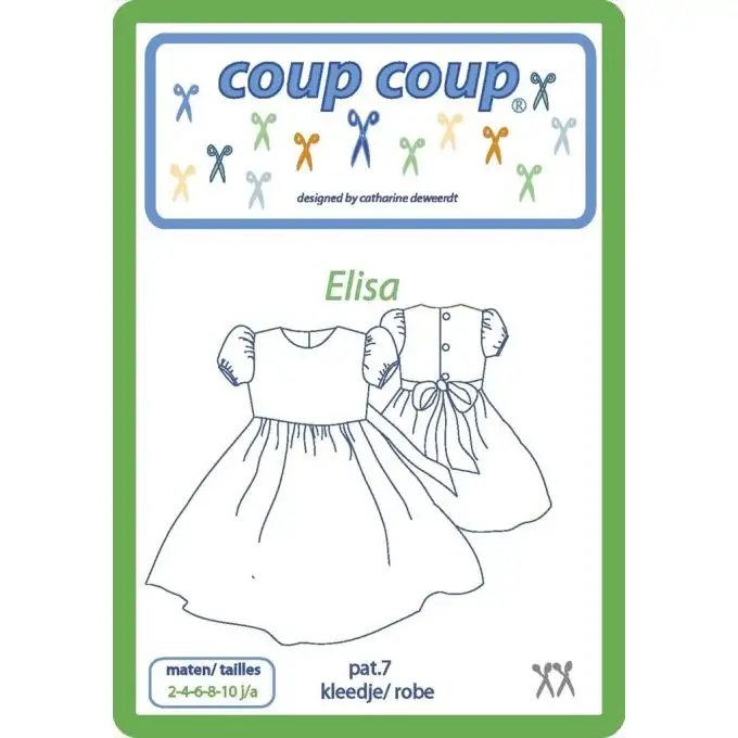 Modello abito bambino Elisa