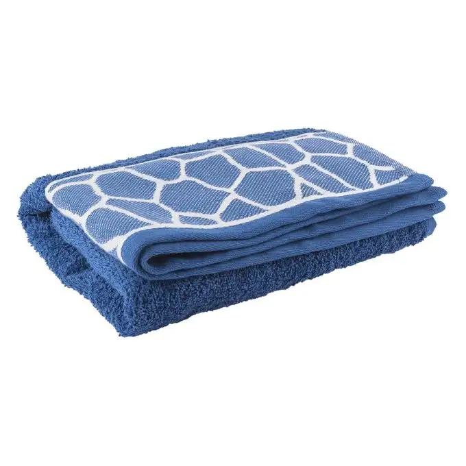 Asciugamano giraffa blu