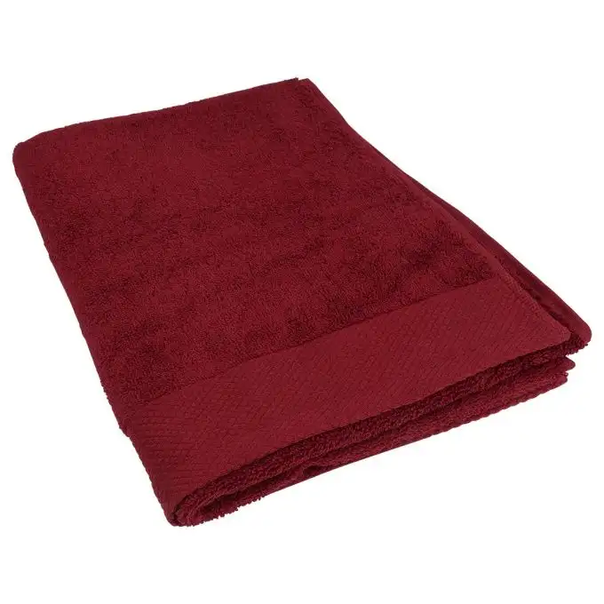Asciugamano da bagno bordeaux