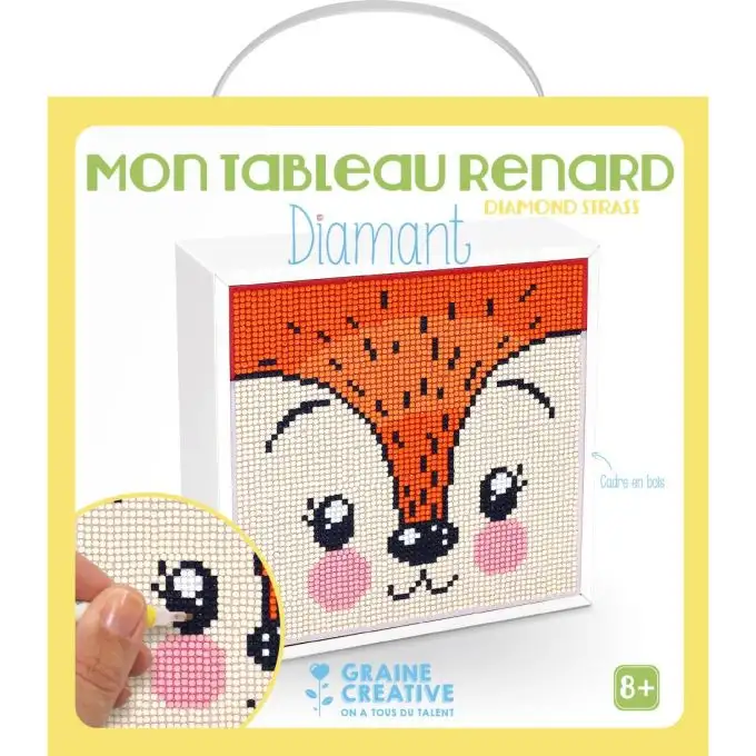 Mosaico diamante tavolo modello volpe