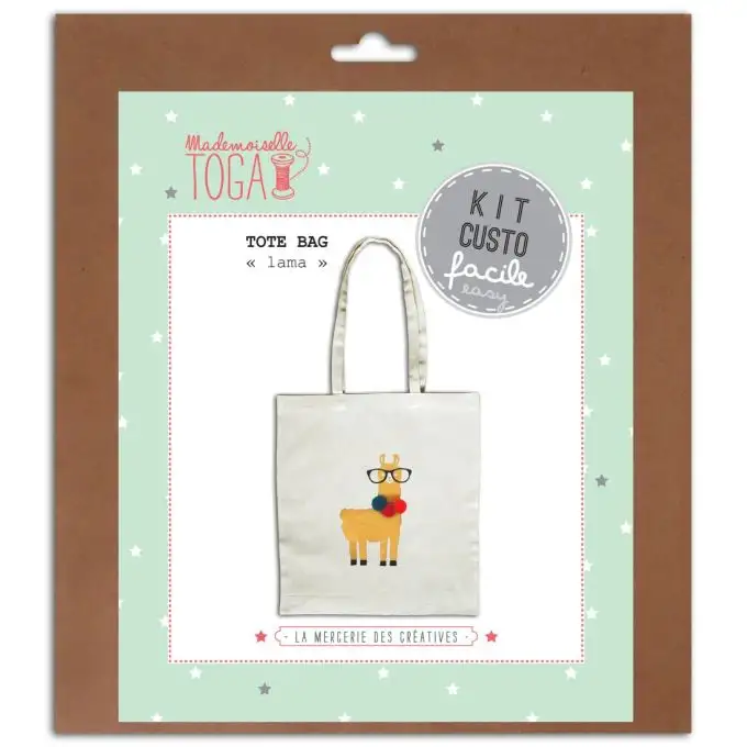 Borsa tote personalizzata lama