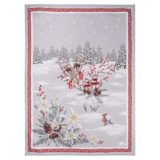 Asciugamano da trekking grigio