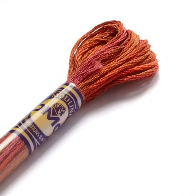 Mouliné variazione 6 matassine 8 m beige-giallo