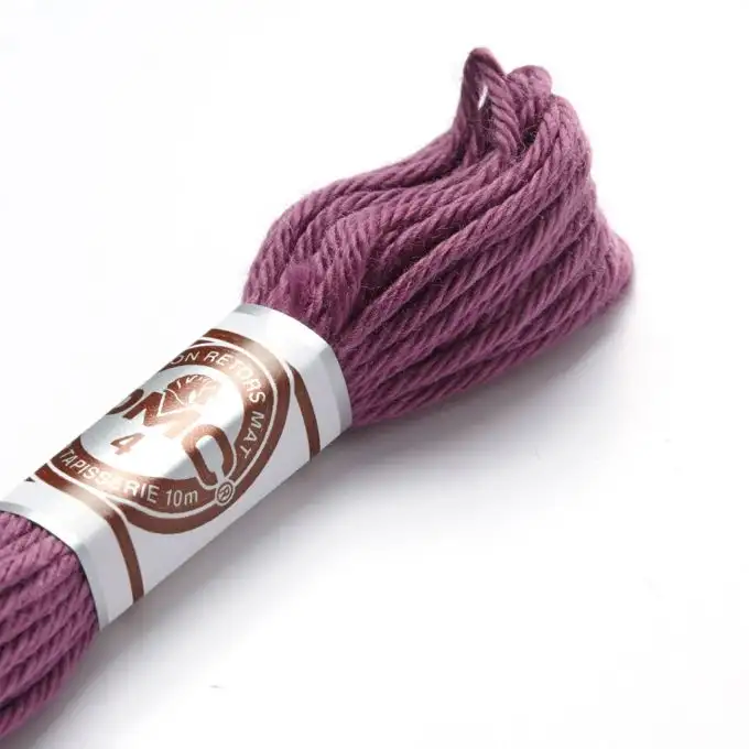 Filo da ricamo ritorto opaco rosa a viola - COL 2398