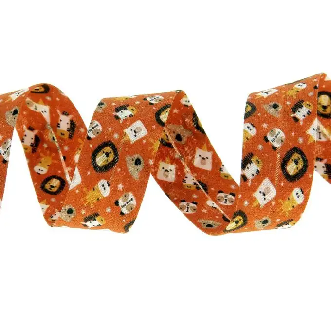 Tessuto animali birichini ruggine