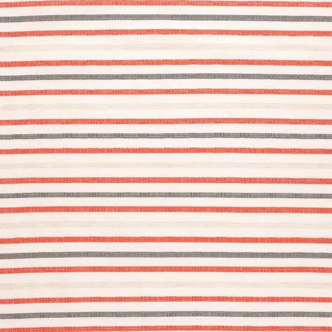 Tessuto seersucker beige a righe