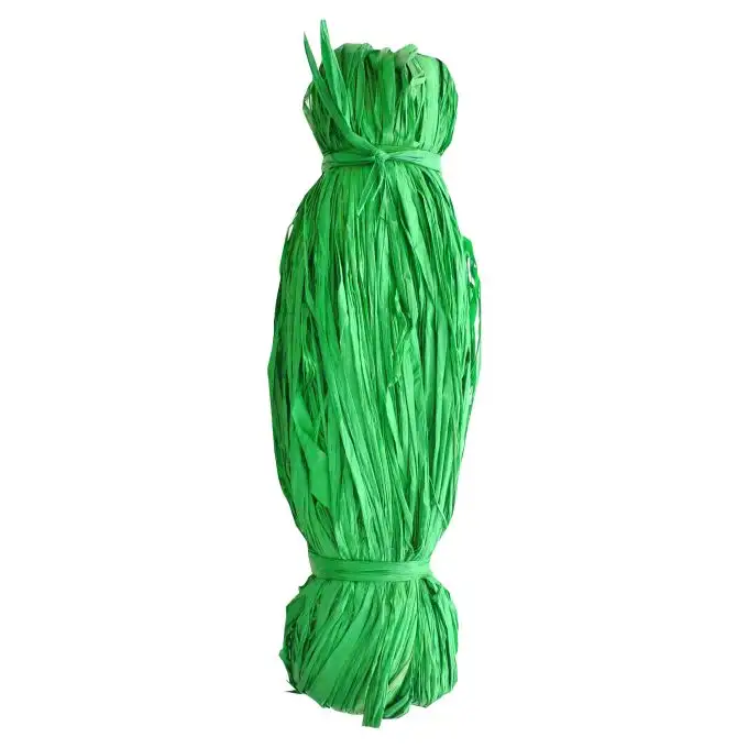 Palla di rafia vegetale verde scuro 50gr