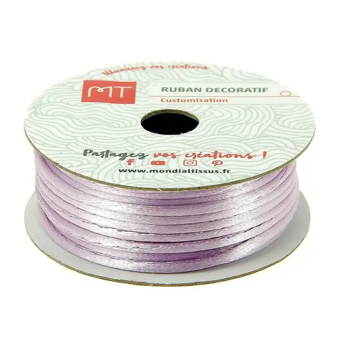 Bobina coda di topo lilla 2 mm