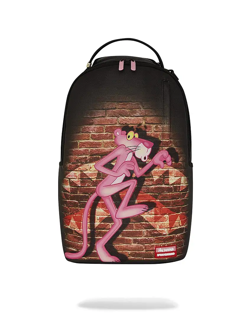 SPRAYGROUND Men's Backpack PINK PANTHER CAUGHT SNEAKING DLXR BACKPACK 910B6978NSZ Black
