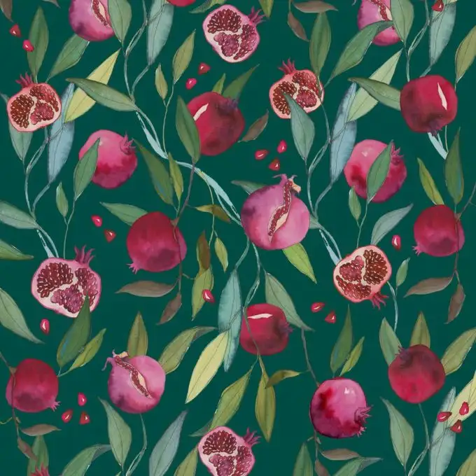 Asciugamano Alhambra smeraldo 50x70cm