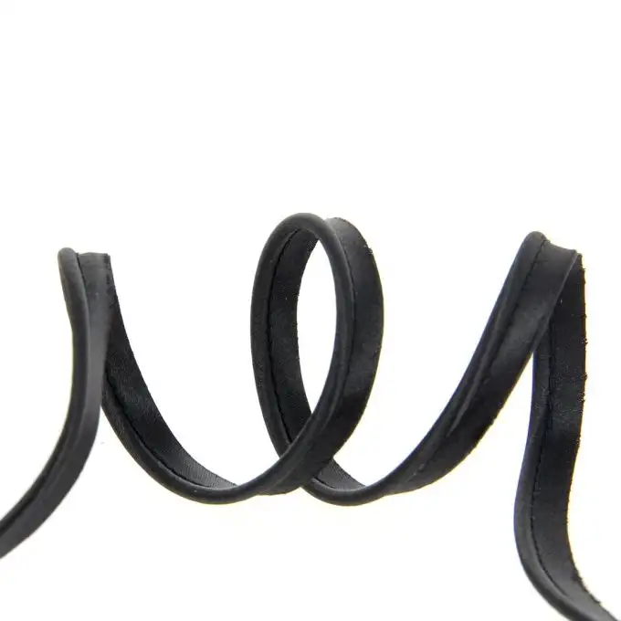 Passamaneria raso nero