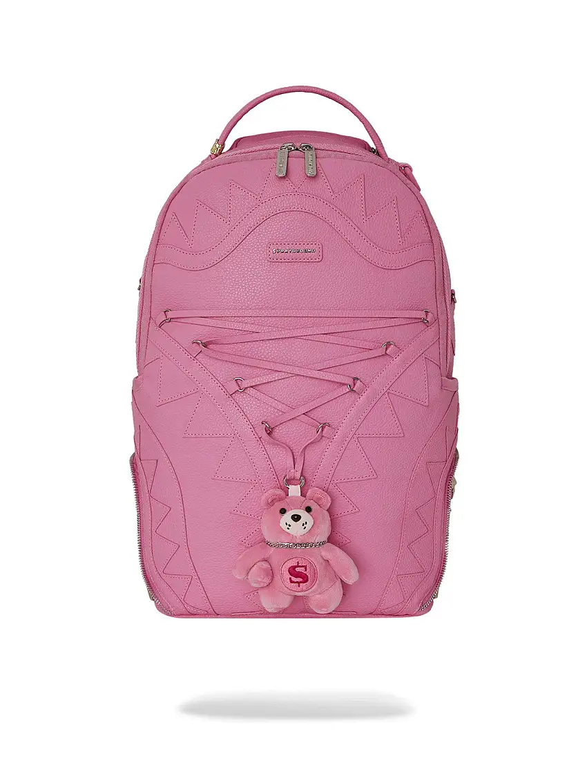 SPRAYGROUND Zaino Donna BABY BEAR BADDIE DEUX BACKPACK 910B7682NSZ ROSA