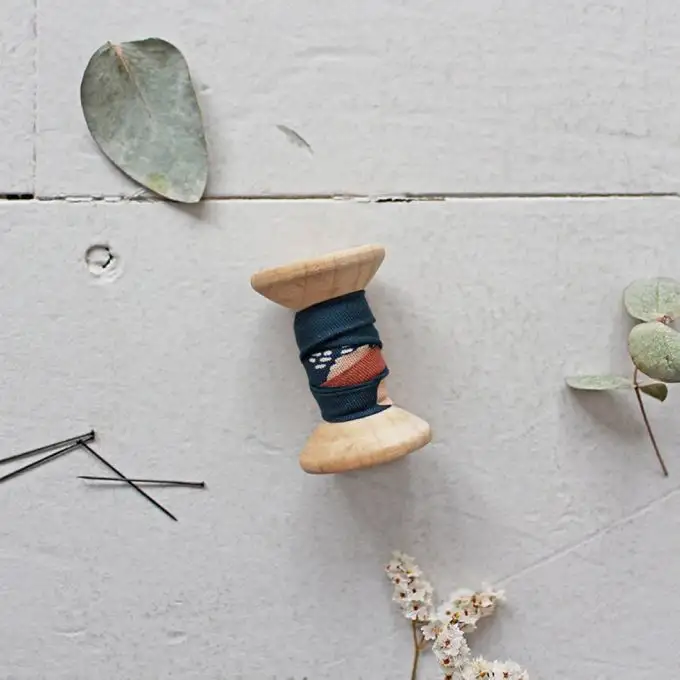 Passamaneria viscosa Moonstone verde - Atelier Brunette