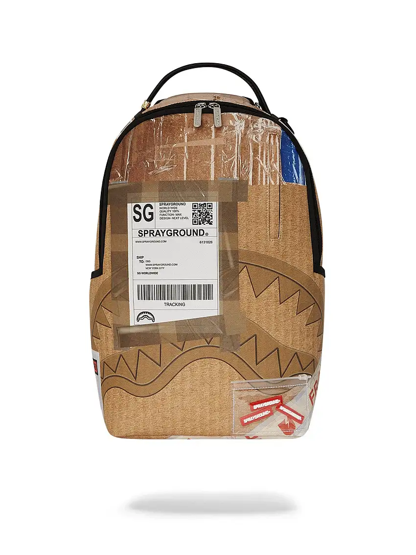SPRAYGROUND Men's Backpack PACKED AWAY DLXSV BACKPACK 910B6826NSZ BEIGE
