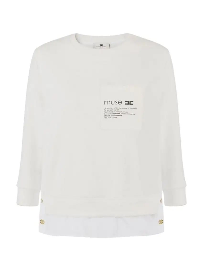ELISABETTA FRANCHI Women's Sweater MD00656E2 360 Ivory