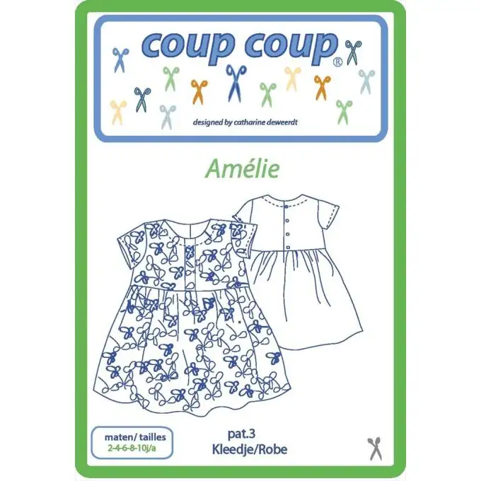 Modello abito bambina Amélie