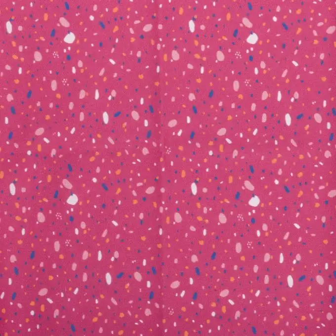 Tessuto rosa macchie di vernice