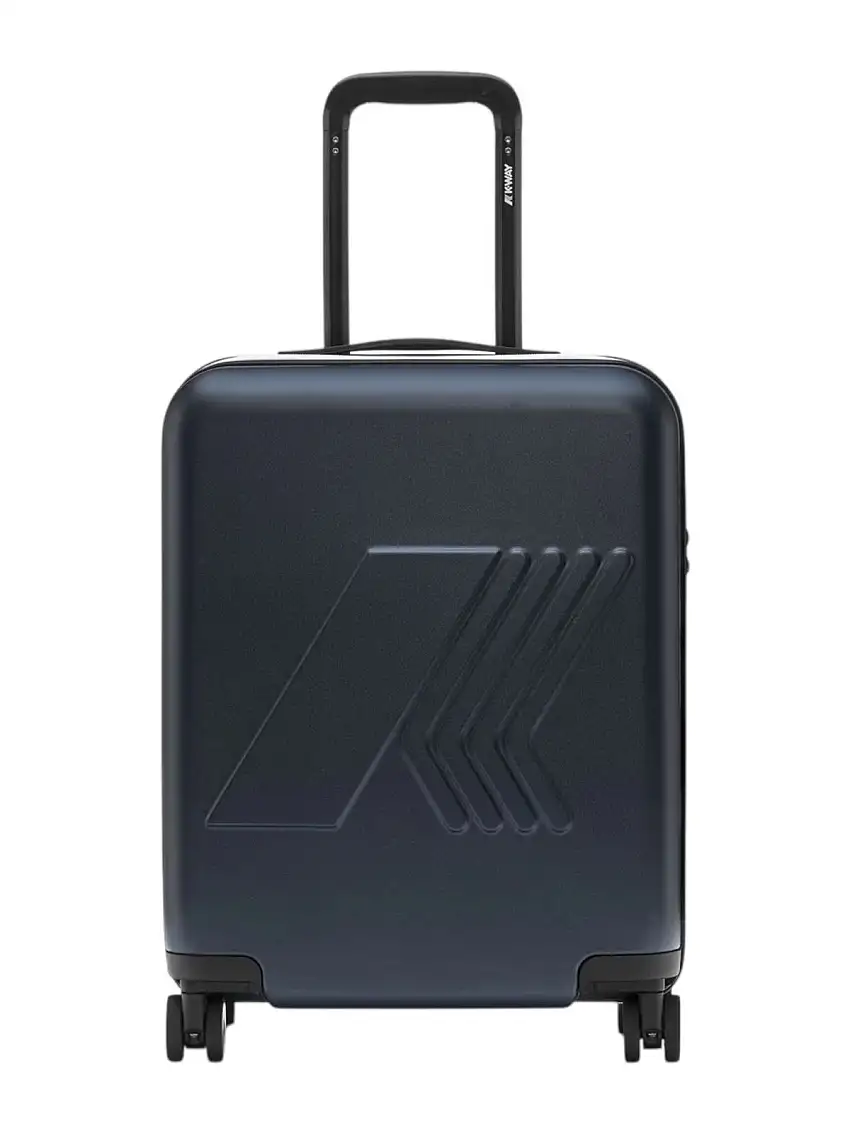 K-WAY Suitcases and Trolleys Unisex adult EUDOXIE LOGO K81372W K89 BLUE DEPTH