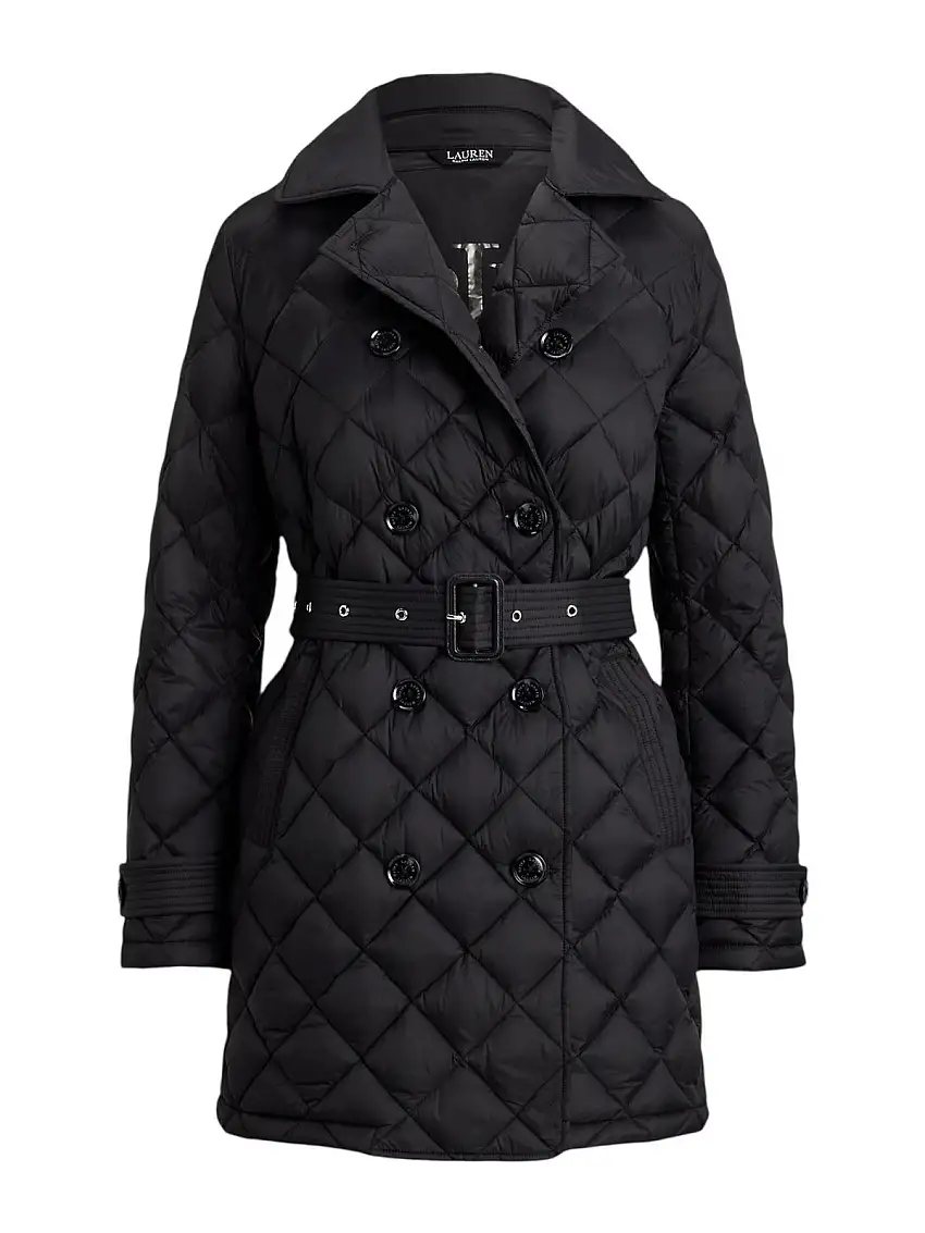 LAUREN RALPH LAUREN Cappotto Donna "BL SF PF 32""-INSULATED-COAT" 297979514 001 BLACK