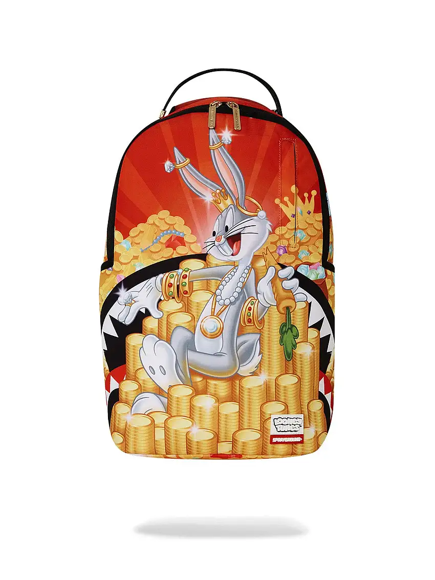 SPRAYGROUND Men's Backpack LOONEY TUNES RICH KING BUGS DLXR BACKPACK 910B7322NSZ YELLOW