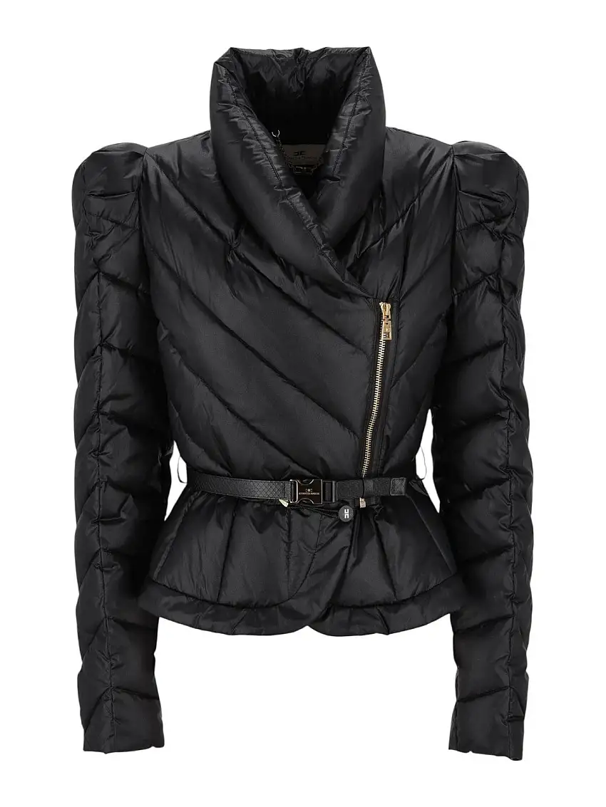 ELISABETTA FRANCHI Piumino Donna PI89Z56E2 110 Nero
