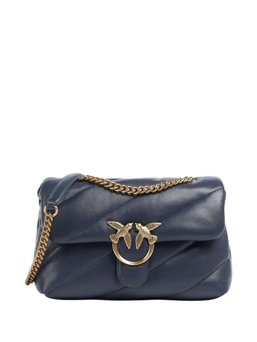 Borse a tracolla Donna Pinko - Love Classic Puff Cl Sheep - Blu