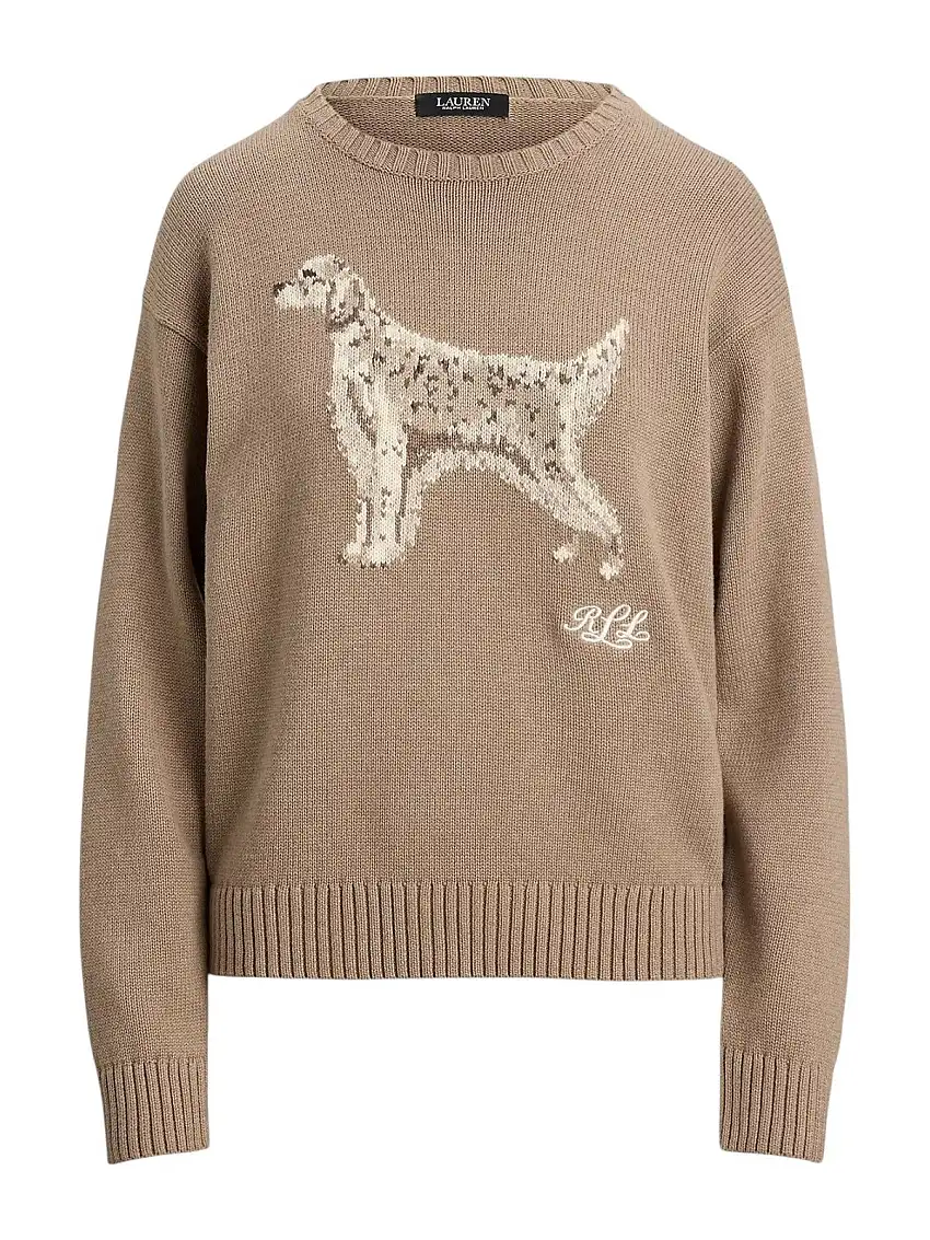 LAUREN RALPH LAUREN Maglione Donna RIEDNEE-LONG SLEEVE-PULLOVER 200979654 001 ADIRONDACK HEATHER MULTI